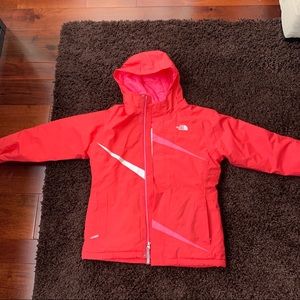 Girls North Face Insulated Jacket